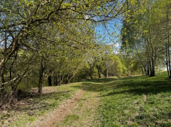 Ділянка у мальовничому місці на березі Снова